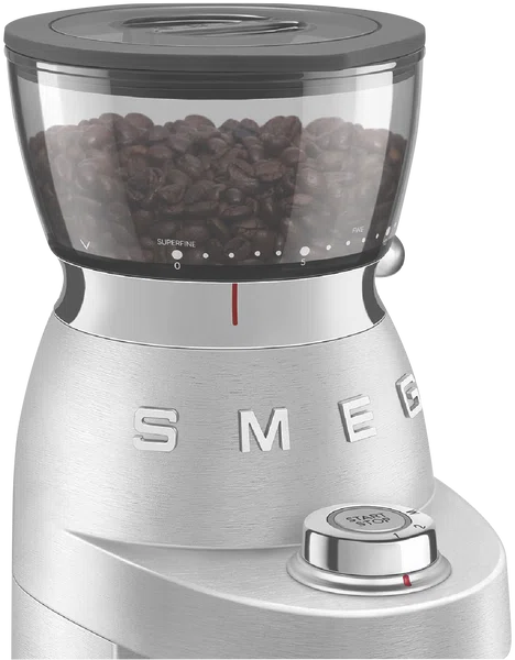 Smeg Minipro Espresso Coffee Grinder Brushed Aluminium - Billede 9