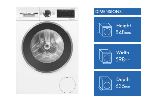 Bosch 10kg-5kg Combo Washer Dryer - Billede 2