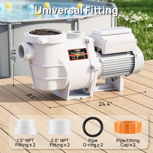 FlowSense Variable Speed Pool Pump, Above-Ground-img