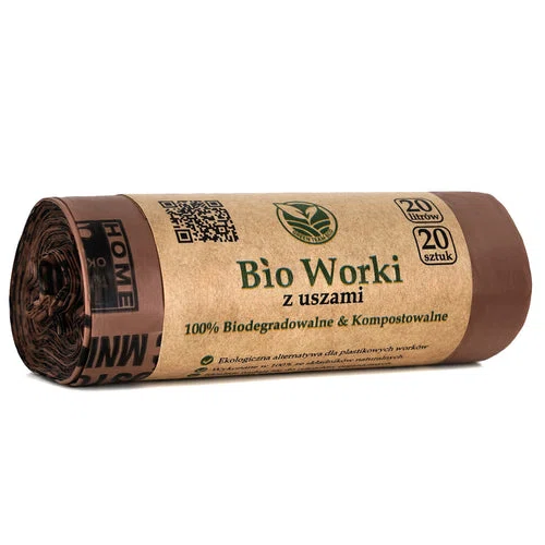 Bionedbrydelige komposterbare poser BIO 20 liter 20 stk.