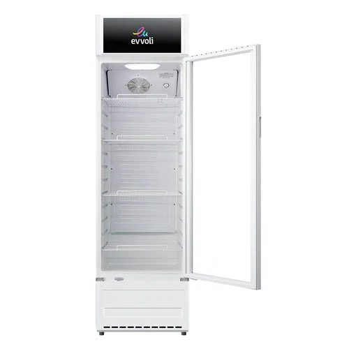 Evvoli Single-Door Glass Refrigerator | 325L - Billede 2