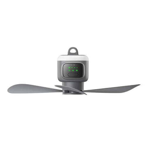 12000mAh Rechargeable Tent Ceiling Fan with Remote Control & LED Light – 7.5hr+ Runtime for Camping - Billede 15