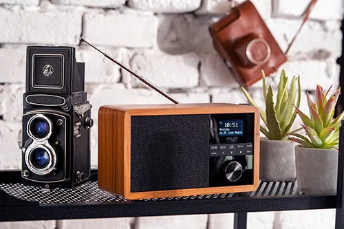 Trådløs radio med DAB+, Bluetooth & Alarm - Billede 3
