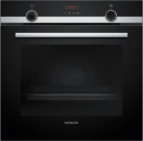 Siemens iQ300 HQ574AER3 ovn 71 L Sort, Rustfrit stål-img