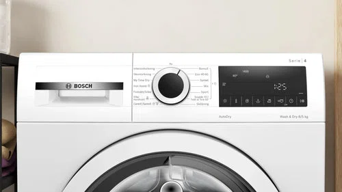 Bosch Serie 4 WNA134B0SN vaskemaskine - tørretumbler Fritstående Front-læsning Hvid-img
