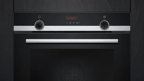 Siemens iQ300 HQ574AER3 ovn 71 L Sort, Rustfrit stål-img