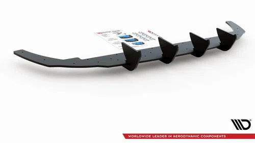 Street pro rear diffuser v.1 volkswagen golf hatchback mk8 / mk8 facelift - Billede 7