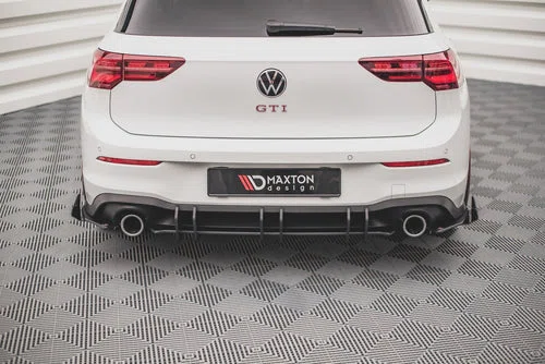 Street pro rear diffuser v.2 volkswagen golf gti mk8 - Billede 7