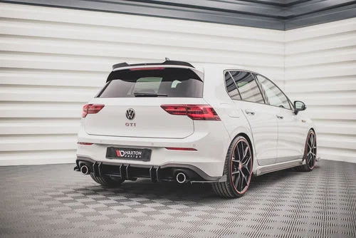 Street pro rear diffuser v.2 volkswagen golf gti mk8 - Billede 5