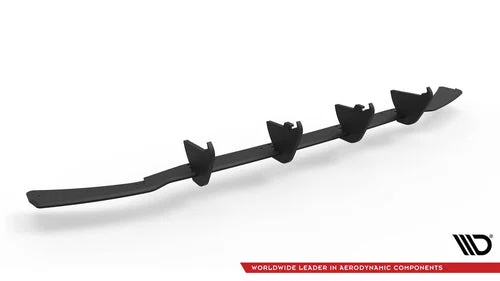 Street pro rear diffuser volkswagen golf r-line mk 7 facelift - Billede 3