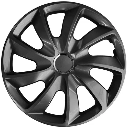 Universal hjulkapsler 13" Stig grafit lakeret 4 stk.